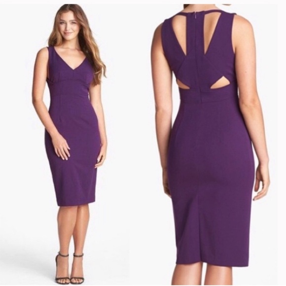 Black Halo Vera Dress - Picture 1 of 10